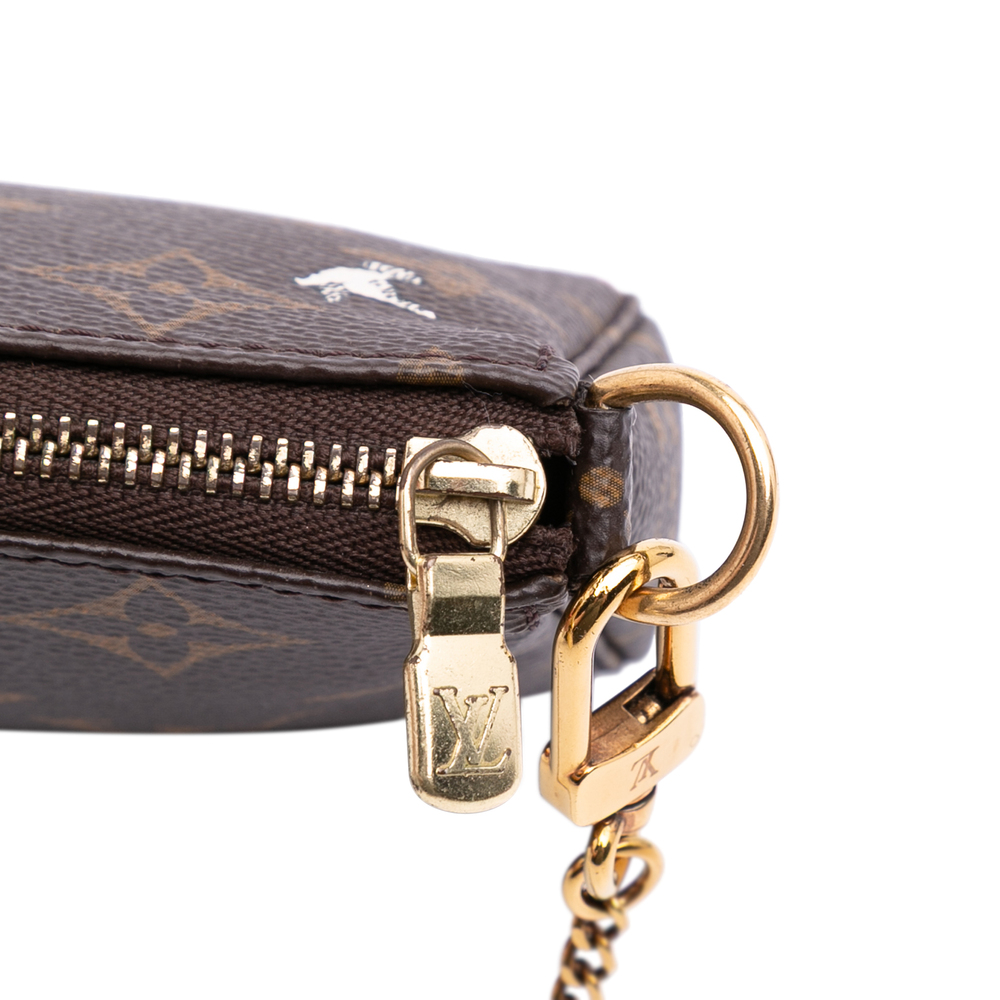 Pre-Loved Louis Vuitton Monogram Evasion Illustre Mini Pochette Accessories - Picture 7 of 10